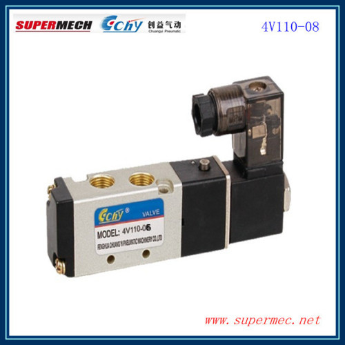 4V110-06 24V solenoid air valve AIRTAC model