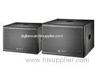 300W 8ohm Input Impendace Black Active Subwoofer Speaker Box For Club