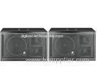 150W Supply Power Karaoke Professional Loudspeakers With 45hz-18khz Frequency Response