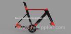 Road Racing UD Matte / Gloss Carbon Fibre Bicycle Frames With Disc Brake