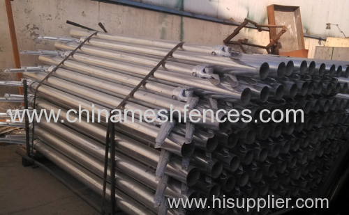 Galvanized Line Post For Chain Link Fence