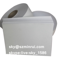 Minrui Supply Tamper Evident Destructive Paper Material Fragile Security Label Material