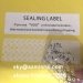 tamper evident seal labels/security void label/anti-tamper void seal