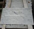 Carrara white marble kitchen floor tiles with Polished Surface Finishing