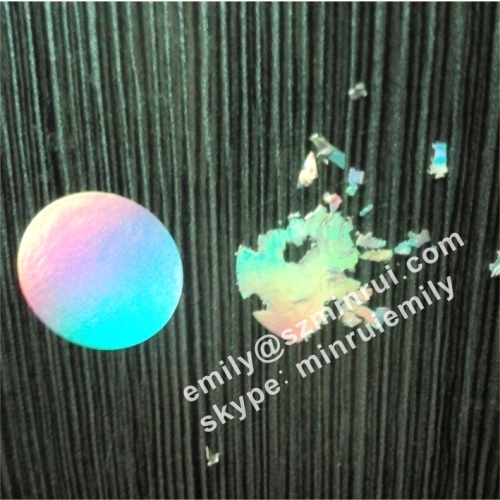 Custom Blank Round Holographic Destructible Labels for Security Seal Stickers Use