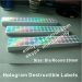 Hologram Breakable Tamper Evident Warranty Seal Stickers
