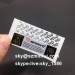 warranty void sealing sticker/security seal sticker for electronics/security void seal