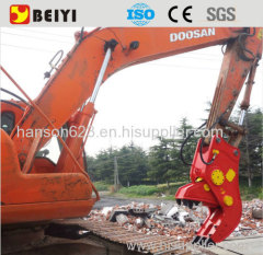 BEIYI concrete pulveriser excavator hydraulic pulverizer demolition shear