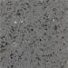 Polished Crystal Dark Grey artificial quartz countertops for kitchens