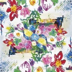 Custom Digital Print Silk Scarf Supplier China