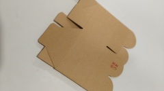 Kraft paper sock packaging box printing