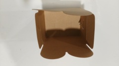 Kraft paper sock packaging box printing
