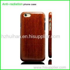 100% wood anti-radiation phone case for iphone 6 phone cover