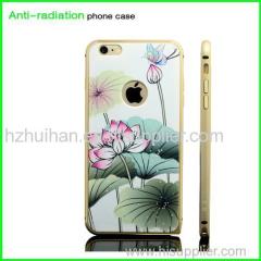 plastic phone cover for iphone6 anti-radiation phone case