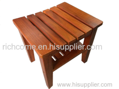 Solid Teak Bench great use in shower or out