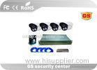 4Ch CCTV Digital Video Recording System Support IE / Mobile Phone Client Software