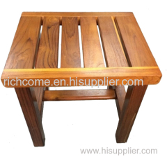 Solid Teak Spa Bench