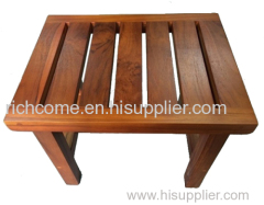 Solid Teak Spa Bench