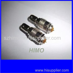 push-pull solder type male and female self-locking 12pin circular Hirose connector