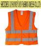Waterproof Reflective Printed HI VIS Safety Vest For Night Security Protection