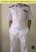 Ventilate Cotton White Police Uniform Shirts With Trousers Government Civil Servant Clothing
