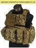 Military Camouflage Tactical Hunting Vest With Drinking Bag / Gun Bag