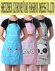 Personalised Elastic Spandex Cute Cooking Aprons With Logo Printting
