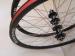 Red Dynamic Balance Carbon Fiber MTB Wheels For Racing EN14781