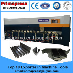 CNC V metal grooving machine steel sheet groover machine