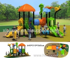 Xiujiang new design outdoor playground children garden playground equipment (XJB15501)