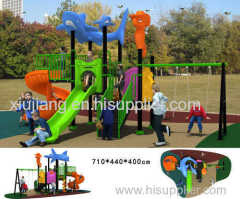 Xiujiang high quality plastic tube slide outdoor playground