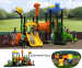 high quality plastic tube slide outdoor playground