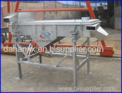 Air-cooled linear vibrating screen