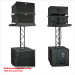 active 10 inch outdoor power line array system