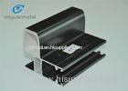 Black Finished Powder Coating Aluminium Extrusion Profile For Decoration