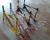 Full Color Ergonomic UD / 3K / 12K Carbon Bicycle Frame With Matt / Glorry Painting