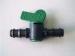 Black Body and Green Handle Plastic Ball Valve for Pump Assembly Part