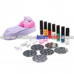 Nail Art UV DIY Printing Machine Stamping Set Nail Polish