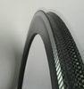 Pro Carbon Tubular Rims Disc Brake Road Bike Wheelset With Silver Coating 21.247mm