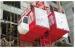 Hot Dipped Zinc / Painted Passenger Hoist 3*1.3*2.7m Material Hoist With Twin Cage