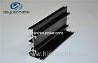 Standard Black Powder Coating Aluminum With Cutting For Doors And Windows
