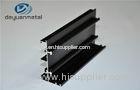 Standard Black Powder Coating Aluminum With Cutting For Doors And Windows