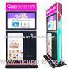 2 Screens Smart Digital Signage Duty Free Shopping Kiosk With ID Card Reader
