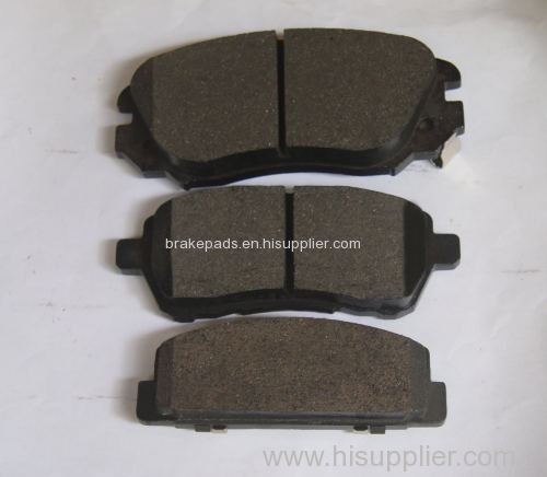 Friction material car brake pads