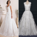 ALBIZIA Fashion Ivory Lace Tulle Keyhole Back A Line Court Train Wedding Dresses