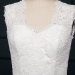 ALBIZIA Fashion Ivory Lace Tulle Keyhole Back A Line Court Train Wedding Dresses