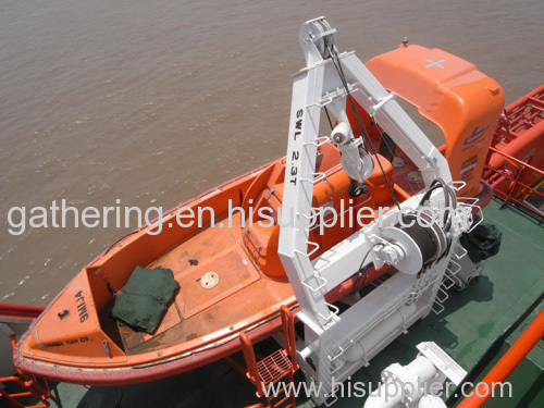 Marine 21KN A Type Rescue Boat Davit with CCS/EC/BV/ABS Certificate
