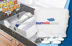 Mini Household Plastic Dish Washer Wash & Bright