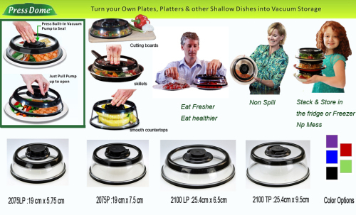 Press Dome Instant Vaccum Food Sealer As Seen On TV