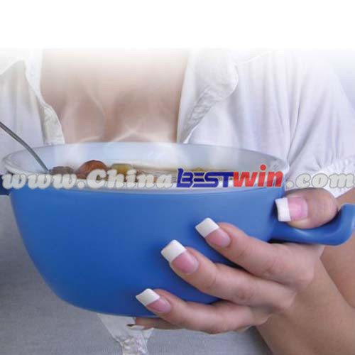 Handy Gourmet Cool Touch Microwave Bowl 3 sets